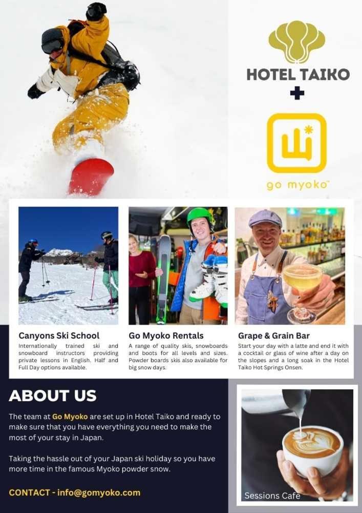 Hotel Taiko Myoko Eksteriør bilde